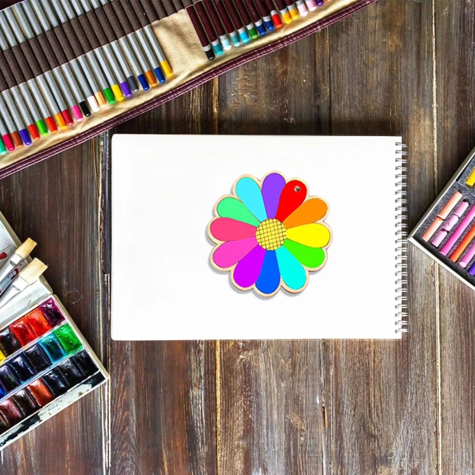 20pcs Wood Slices Diy Crafts Blank Wood Pieces Flower Shape Wooden Chips Decorative Sunflower Craft Supplies Handicraft Tools
20pcs Wood Slices Diy Crafts Blank Wood Pieces Flower Shape Wooden Chips Decorative Sunflower Craft Supplies Handicraft Tools