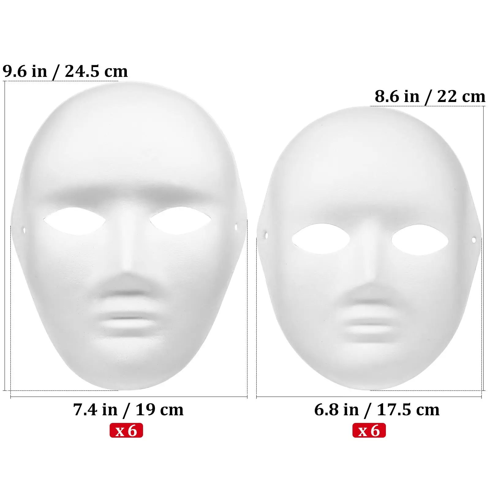 12 Pcs Hand Painted Mask Masquerade Cosplay Male Pulp Scary Masks Halloween Party Clown
12 Pcs Hand Painted Mask Masquerade Cosplay Male Pulp Scary Masks Halloween Party Clown