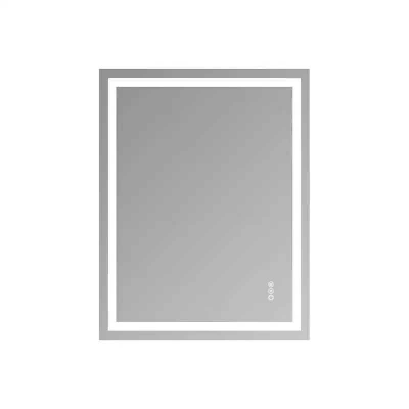 28"x36" Frameless Tempered Mirror with Dual LED Light Strips for Front and Back Lighting, Ideal for Bathrooms and Bedrooms,
28"x36" Frameless Tempered Mirror with Dual LED Light Strips for Front and Back Lighting, Ideal for Bathrooms and Bedrooms,