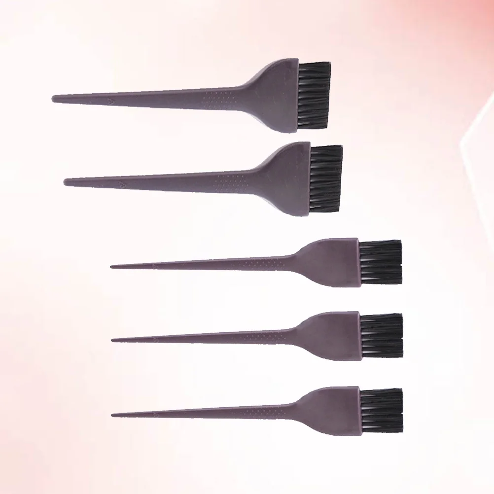 5Pcs Hair Color Brush Professional Salon 3 Small 2 Large Hair Dyeing Comb Flexible Stiff Bristle Hairdressing Tool
5Pcs Hair Color Brush Professional Salon 3 Small 2 Large Hair Dyeing Comb Flexible Stiff Bristle Hairdressing Tool