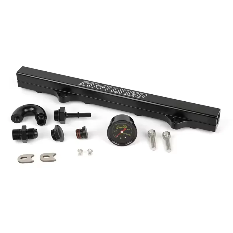 Aluminium K Series Fuel Rail Kit High Flow Injection Fuel Rail For Honda Civic K20 K24 FD2 CL7 DC5 With Oil Pressure Gauge
Aluminium K Series Fuel Rail Kit High Flow Injection Fuel Rail For Honda Civic K20 K24 FD2 CL7 DC5 With Oil Pressure Gauge