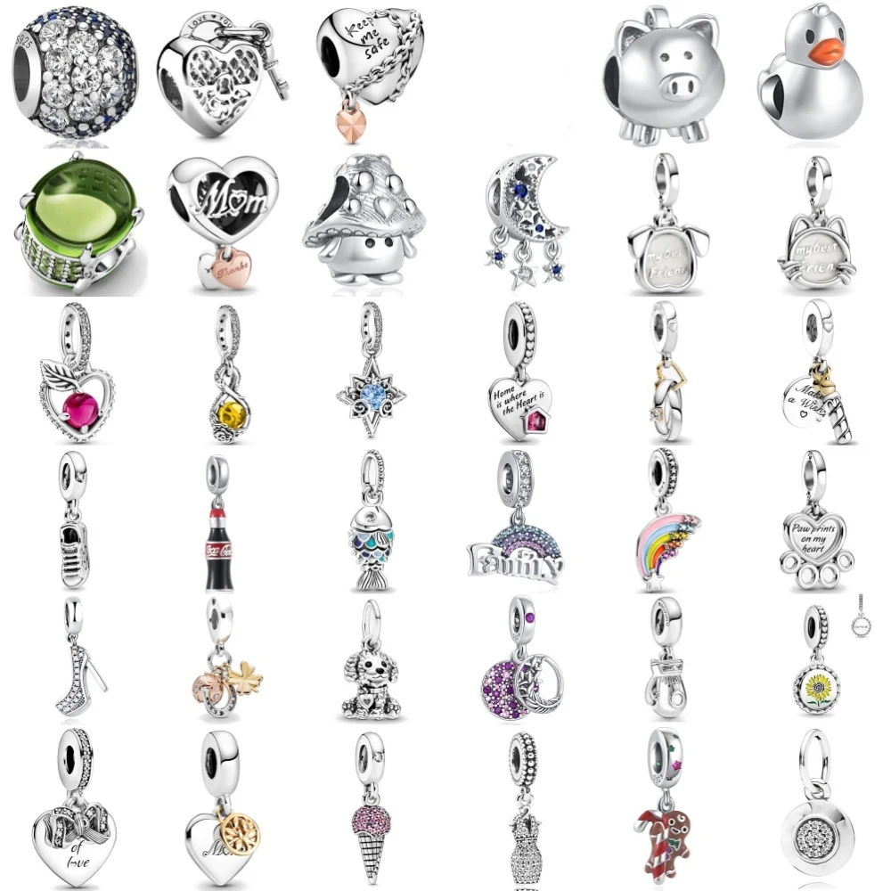 Hot Sales 925 Silver Cute Animal Dog, Cat Bead Pendant Suitable for European Original Bracelet DIY Accessories Fashion Jewelry
Hot Sales 925 Silver Cute Animal Dog, Cat Bead Pendant Suitable for European Original Bracelet DIY Accessories Fashion Jewelry