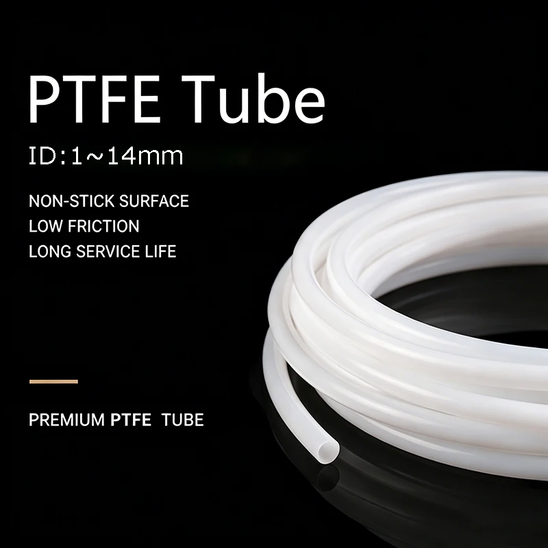 10/5/3/2/1Meter ID 1mm~14mm food grade PTFE tube with smooth inner wall and no hanging material for food filling and laboratory
10/5/3/2/1Meter ID 1mm~14mm food grade PTFE tube with smooth inner wall and no hanging material for food filling and laboratory