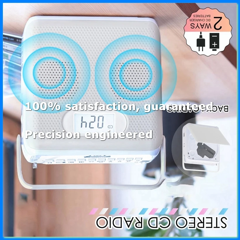 Portable Bluetooth CD Player with Vertical Design, CD Speakers, FM Radio, Support USB, AUX ,and LCD Display-ELEC
Portable Bluetooth CD Player with Vertical Design, CD Speakers, FM Radio, Support USB, AUX ,and LCD Display-ELEC
