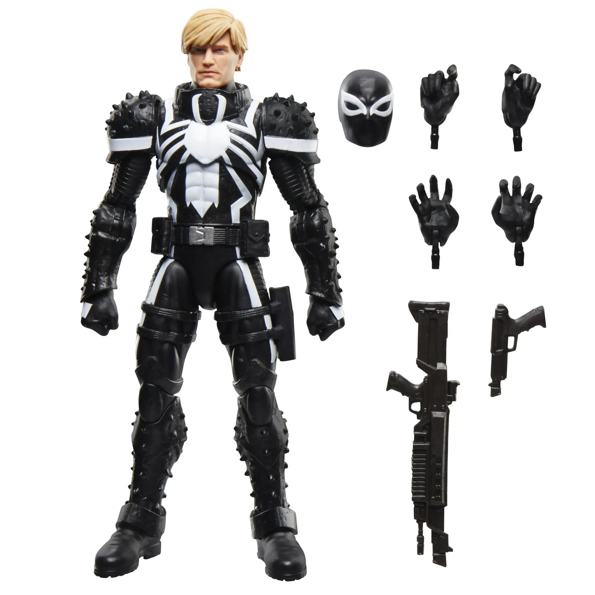 Marvel Legends Series Agent Venom (Flash Thompson), Retro Comics Collectible 6-Inch Scale Action Figure Birthday Gift G0786
Marvel Legends Series Agent Venom (Flash Thompson), Retro Comics Collectible 6-Inch Scale Action Figure Birthday Gift G0786