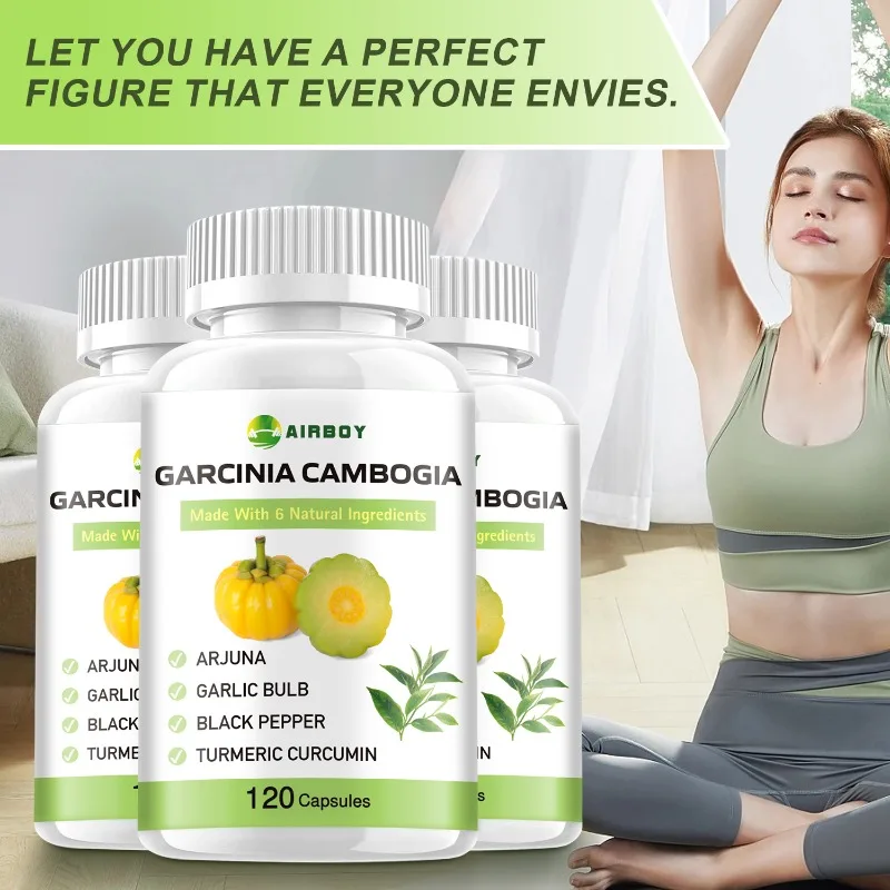 Pure Garcinia Cambogia Capsules Extract - Supports Weight Management, Appetite Control, Energy Metabolism Supplement
Pure Garcinia Cambogia Capsules Extract - Supports Weight Management, Appetite Control, Energy Metabolism Supplement