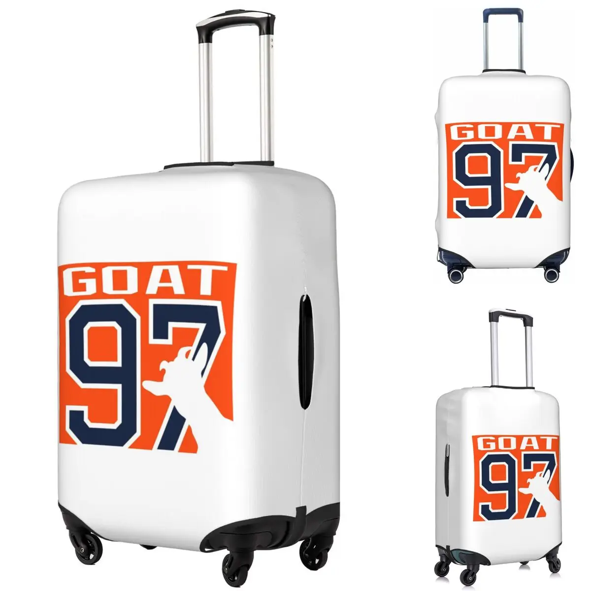Connor McDavid 97 For Edmonton Oilers Fans Suitcase Cover Protection Elastic Trip Luggage Protector Covers for 18-32 Inch
Connor McDavid 97 For Edmonton Oilers Fans Suitcase Cover Protection Elastic Trip Luggage Protector Covers for 18-32 Inch