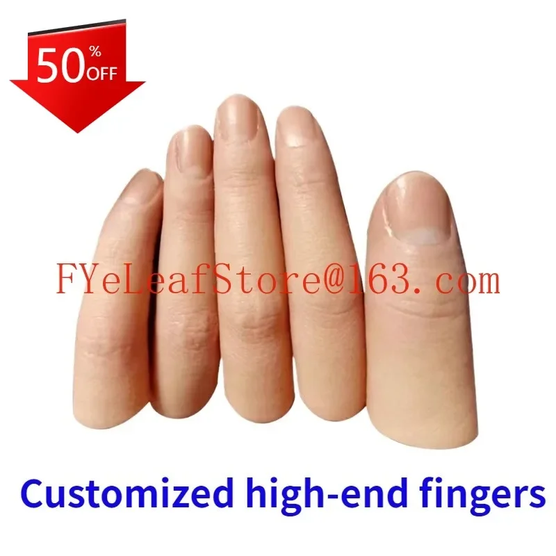 Customized All Kinds of Artificial Limb Fake Finger Simulation Finger Stall Manicure Half Finger Toe Cover Silicone Case
Customized All Kinds of Artificial Limb Fake Finger Simulation Finger Stall Manicure Half Finger Toe Cover Silicone Case