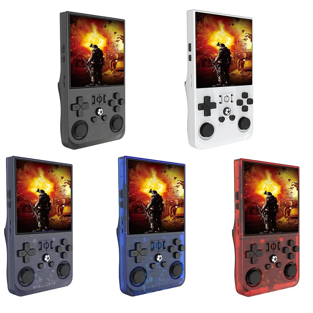R36MAX Retro Game Console 4.0 Inch IPS Screen Handheld Games Player Open Linux 1.5GHz 64Bit RK3326 Mobile Video Gaming Device
R36MAX Retro Game Console 4.0 Inch IPS Screen Handheld Games Player Open Linux 1.5GHz 64Bit RK3326 Mobile Video Gaming Device