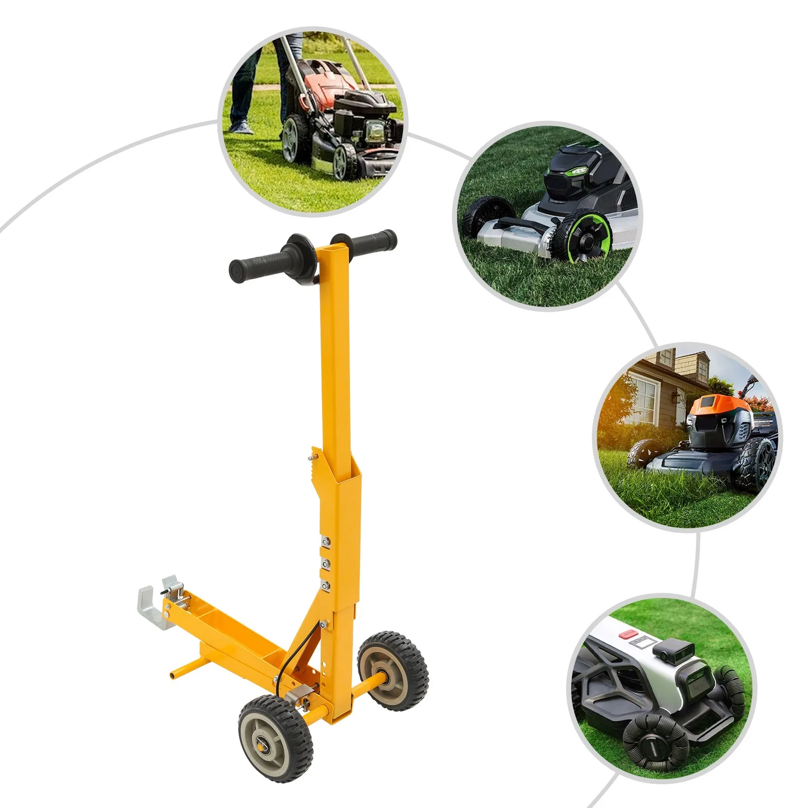 363 kg/800 lbs Load Manual Lawn Mower Lift Tool Q235 Steel Freestanding For Maintenance Repair
363 kg/800 lbs Load Manual Lawn Mower Lift Tool Q235 Steel Freestanding For Maintenance Repair