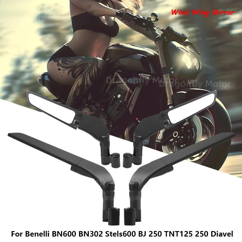 For Benelli BN600 BN302 Stels600 BJ 250 TNT125 250 Diavel Universal Motorcycle Mirror Wind Wing side Rearview Reversing mirror
For Benelli BN600 BN302 Stels600 BJ 250 TNT125 250 Diavel Universal Motorcycle Mirror Wind Wing side Rearview Reversing mirror