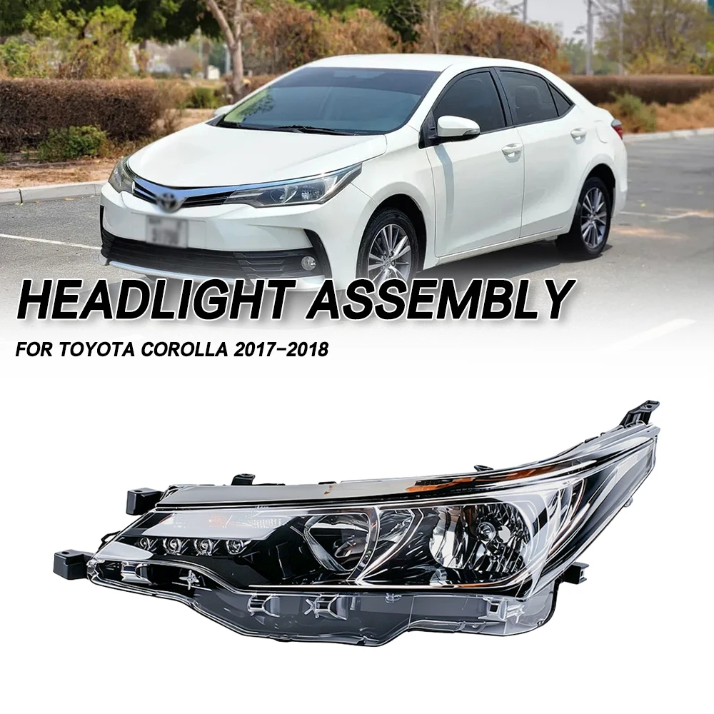 For Toyota corolla 2017 2018 Left/Right Side Front Bumper Head Light Headlamp Headlight
For Toyota corolla 2017 2018 Left/Right Side Front Bumper Head Light Headlamp Headlight