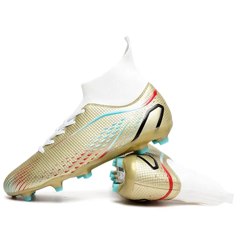 FG/TF Breathable Football Boots Men Fabric Soccer Shoes Strong Grip Outdoor Lawn Anti-Slip Soccer Boot Hot Sale Adult Sneakers
FG/TF Breathable Football Boots Men Fabric Soccer Shoes Strong Grip Outdoor Lawn Anti-Slip Soccer Boot Hot Sale Adult Sneakers