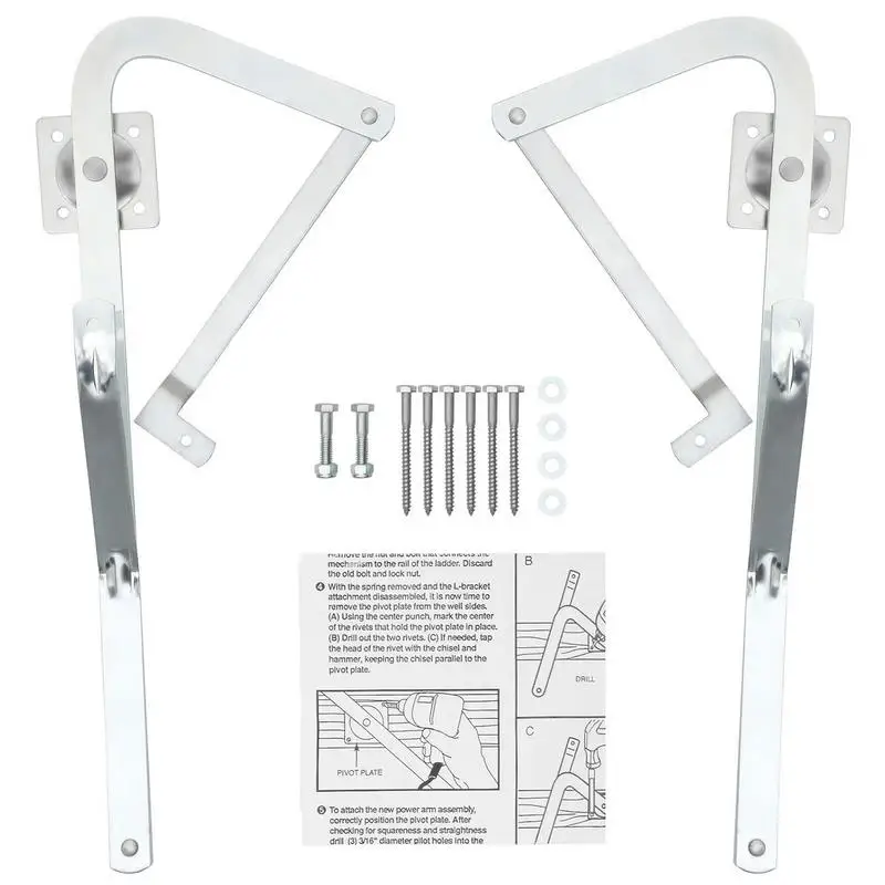 Attic Ladder Spreader Hinge Arms Heavy Duty Ladder Hinges Spreader Hinge Arms Step Ladder Hinge Replacement Attic Ladder Parts
Attic Ladder Spreader Hinge Arms Heavy Duty Ladder Hinges Spreader Hinge Arms Step Ladder Hinge Replacement Attic Ladder Parts