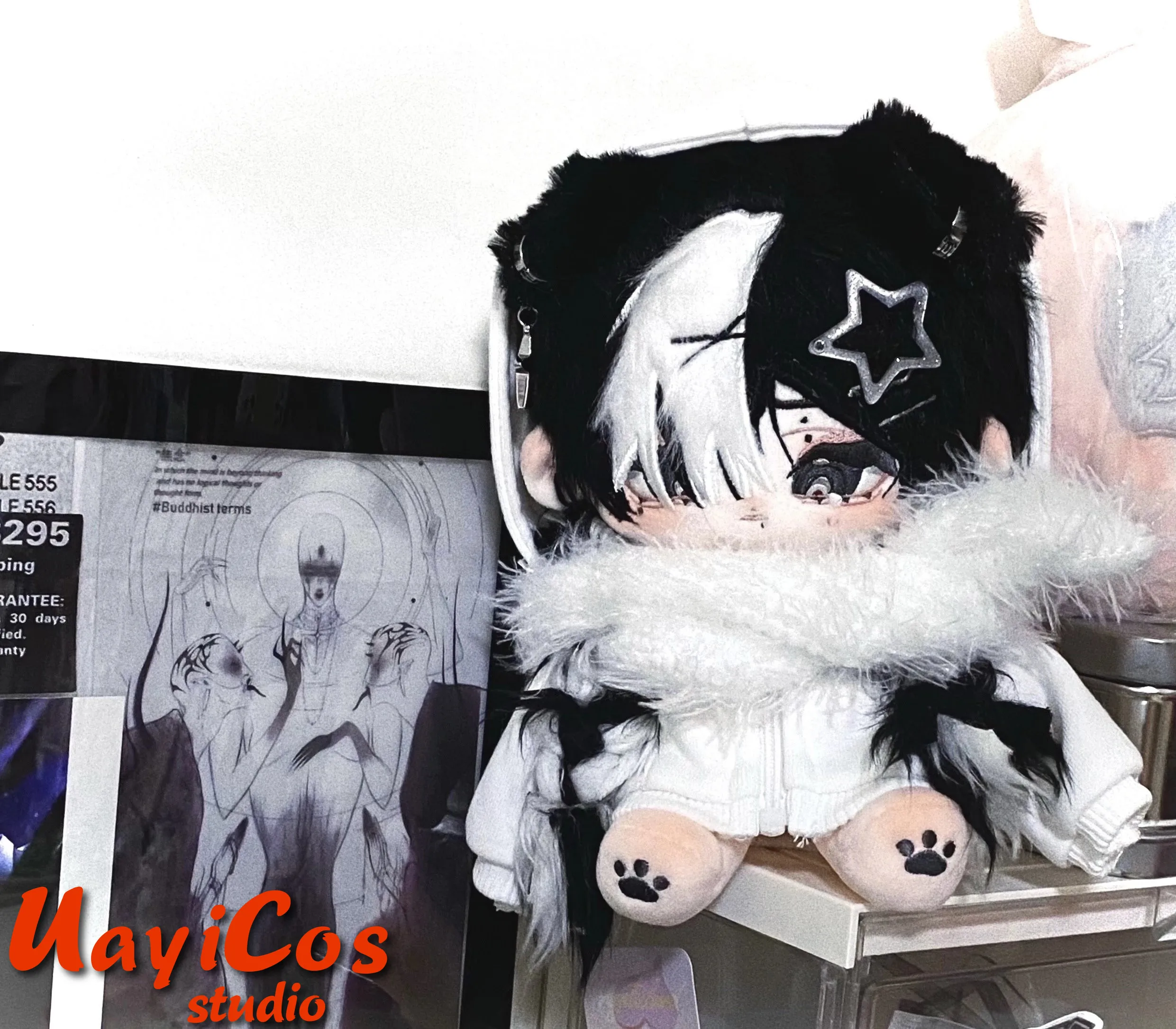 In Stock Anime Cute Dog Monster Little Evil Handsome Stuffed 20CM Plushie Plush Cotton Doll Anime Figure Toy For Kids Gifts
In Stock Anime Cute Dog Monster Little Evil Handsome Stuffed 20CM Plushie Plush Cotton Doll Anime Figure Toy For Kids Gifts
