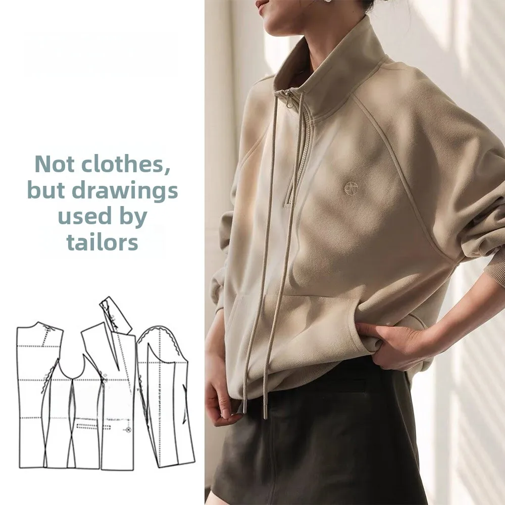 Свободная повседневная женская толстовка на молнии с капюшоном для весны и осени, новый дизайн с узором «Бумажные отпечатки», индивидуальный пошив
Свободная повседневная женская толстовка на молнии с капюшоном для весны и осени, новый дизайн с узором «Бумажные отпечатки», индивидуальный пошив