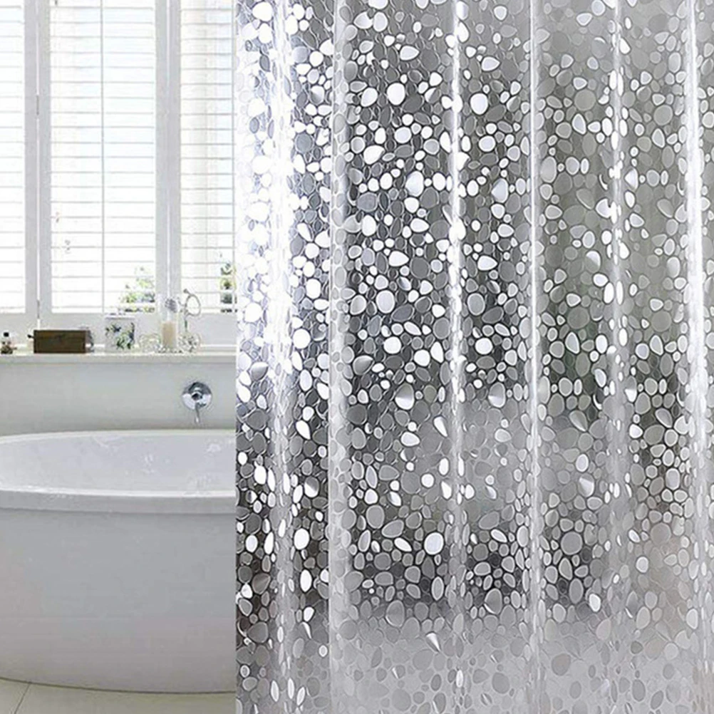 12pcs Waterproof Shower Curtain Bathroom Liner Geometric Design Heavy Duty Clear Bath Tub Decor Pattern Easy Installation
12pcs Waterproof Shower Curtain Bathroom Liner Geometric Design Heavy Duty Clear Bath Tub Decor Pattern Easy Installation