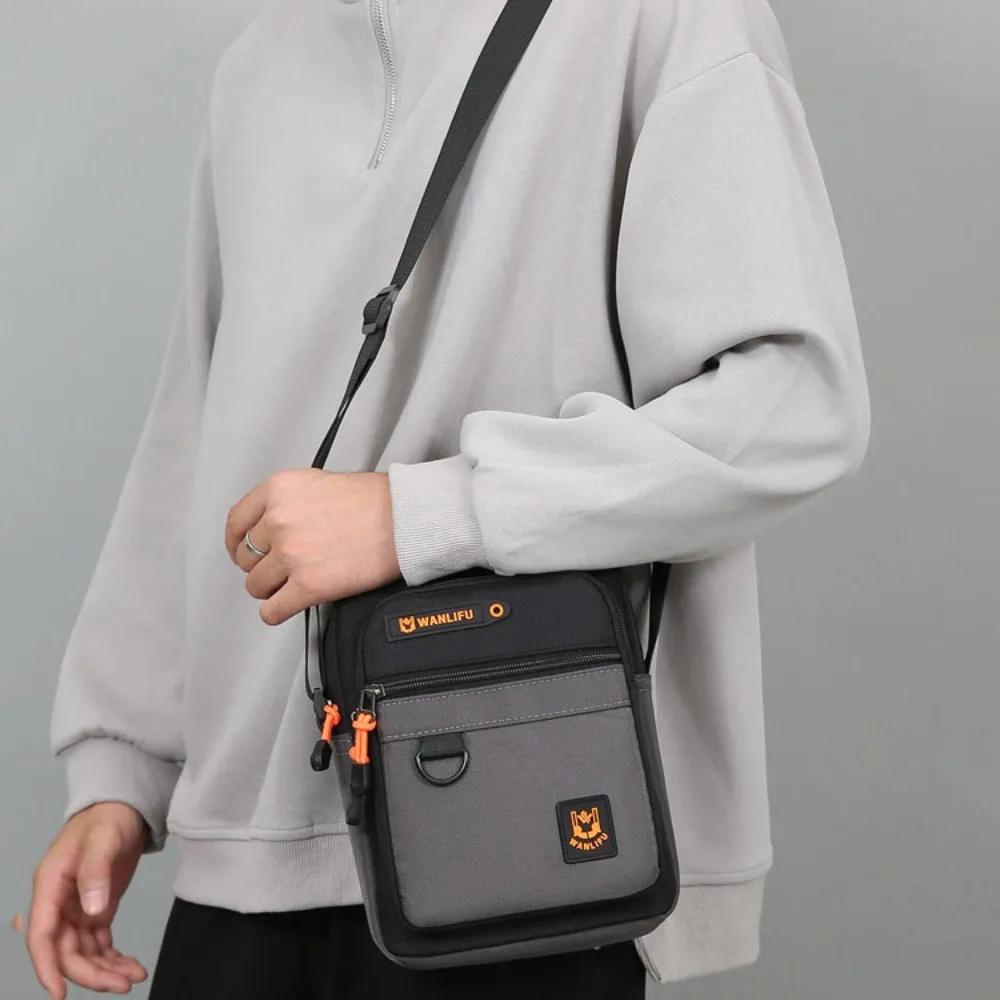 Casual Oxford Men's Shoulder Bag Large Capacity Multi-pockets Men's Business Bag Waterproof Square Canvas Crossbody Bag Travel
Casual Oxford Men's Shoulder Bag Large Capacity Multi-pockets Men's Business Bag Waterproof Square Canvas Crossbody Bag Travel