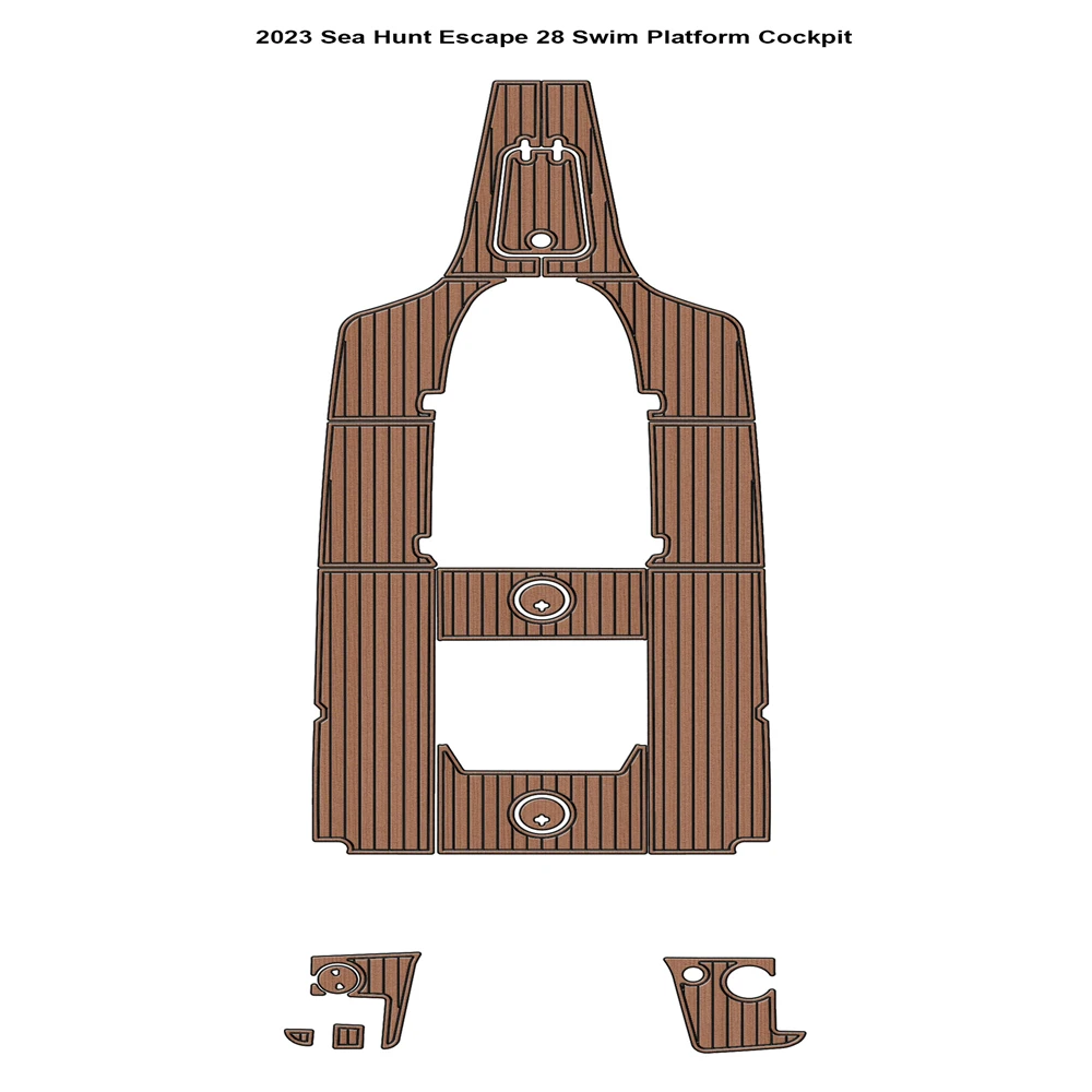 2023 Sea Hunt Escape 28 Swim Platform Cockpit Boat EVA Foam Teak Deck Floor Pad SeaDek MarineMat Gatorstep Style Self Adhesive
2023 Sea Hunt Escape 28 Swim Platform Cockpit Boat EVA Foam Teak Deck Floor Pad SeaDek MarineMat Gatorstep Style Self Adhesive