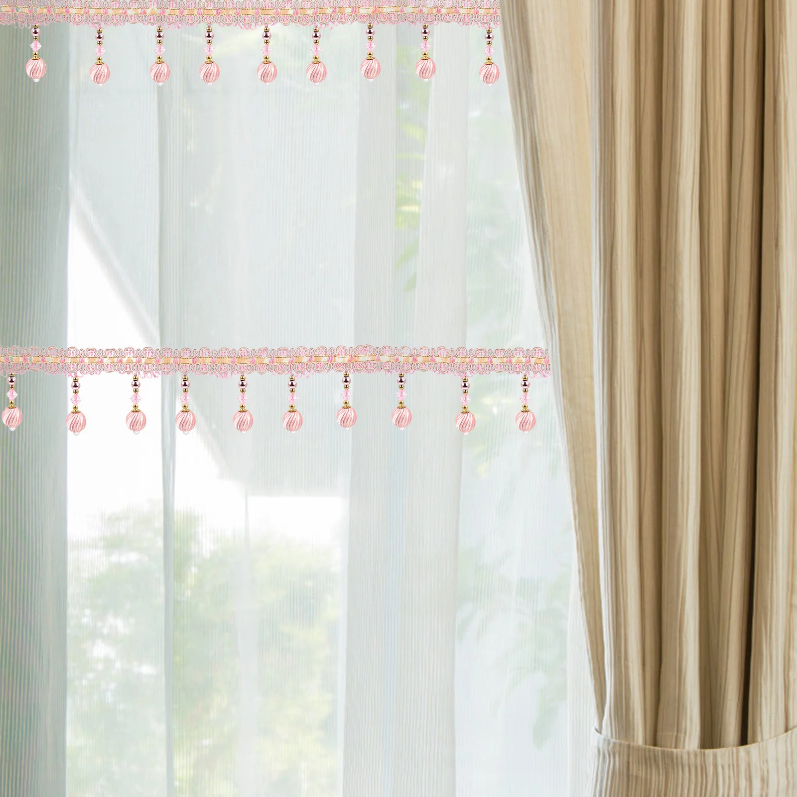 Beaded Fringe Trim Curtain Diy Pendant Fringe Trim For Sofa Decorative Curtain Accessory Craft Wedding Party Decor
Beaded Fringe Trim Curtain Diy Pendant Fringe Trim For Sofa Decorative Curtain Accessory Craft Wedding Party Decor