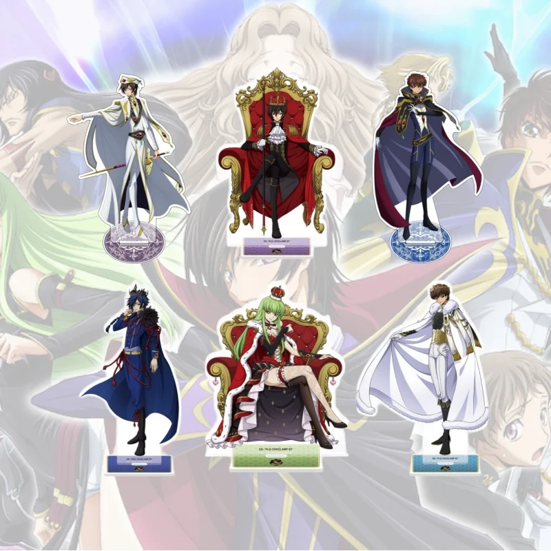 ANIME Code Geass: Lelouch of the Rebellion Acrylic Figure Stand Lelouch vi Britannia Toy Birthday Gift Ornament keychain 15CM
ANIME Code Geass: Lelouch of the Rebellion Acrylic Figure Stand Lelouch vi Britannia Toy Birthday Gift Ornament keychain 15CM