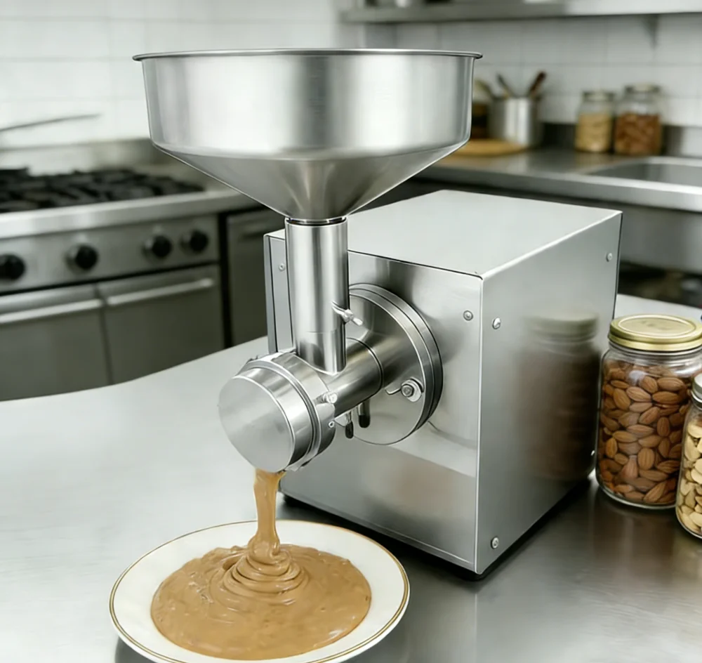 Automatic Electric Peanut Pistachio Cocoa Bean Butter Grinder Chocolate Refiner Machine Nut Processing Machine
Automatic Electric Peanut Pistachio Cocoa Bean Butter Grinder Chocolate Refiner Machine Nut Processing Machine