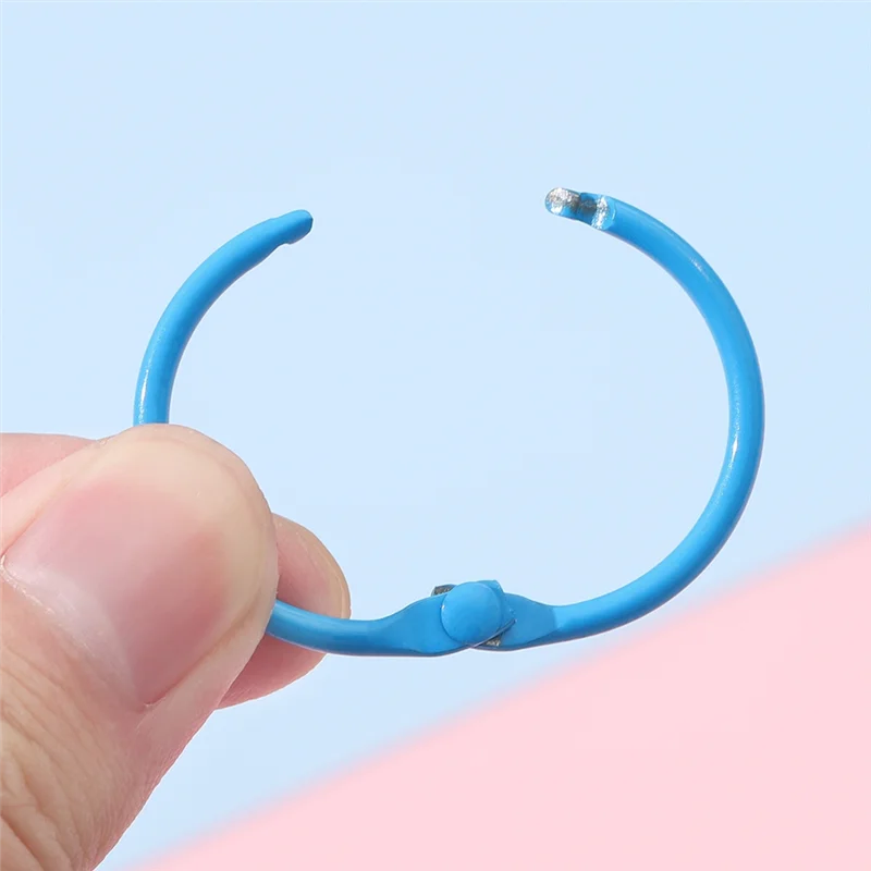 A42I-Colorful Loose Leaf Binder Rings Metal Book Rings Paper Rings For Index Cards Notebook Keychain Key Ring For Office Use
A42I-Colorful Loose Leaf Binder Rings Metal Book Rings Paper Rings For Index Cards Notebook Keychain Key Ring For Office Use