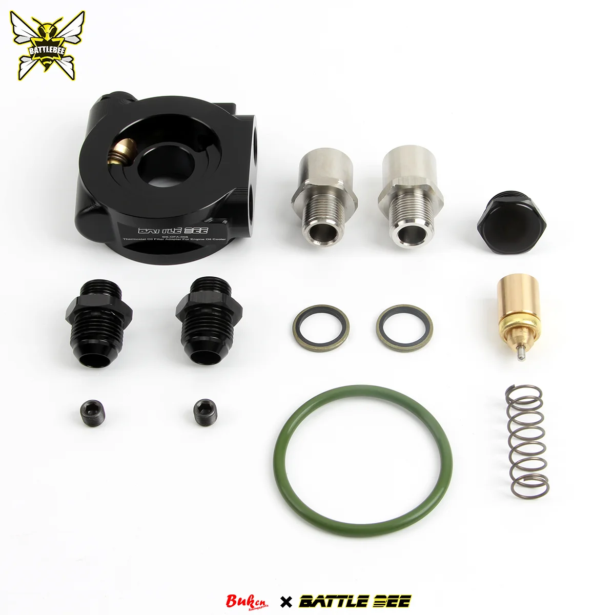 Car Conversion Aluminum Oil Cooling Adapter Oil Cooling Kit Sandwich Panel Thermostat Adapter 80° AN10 AN8 BB-OFA-008
Car Conversion Aluminum Oil Cooling Adapter Oil Cooling Kit Sandwich Panel Thermostat Adapter 80° AN10 AN8 BB-OFA-008