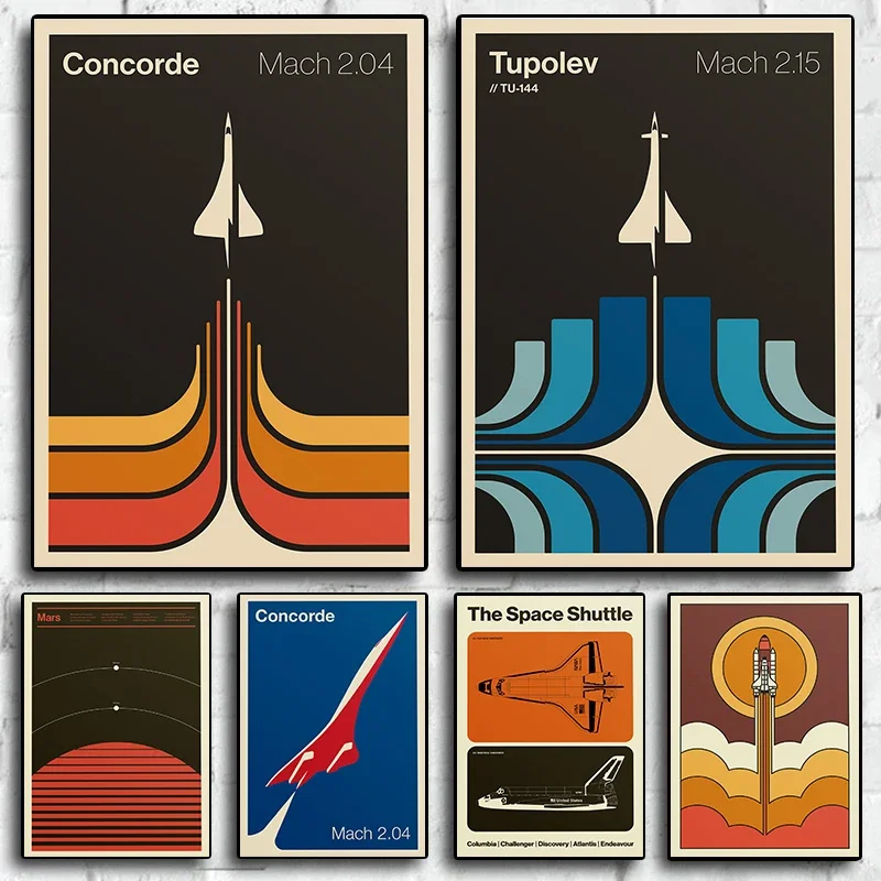 Minimalist Iconic Aviation Supersonic 2.04 Jet Contemporary Artwork Poster and Prints Canvas Painting Wall Pictures Home Decor
Minimalist Iconic Aviation Supersonic 2.04 Jet Contemporary Artwork Poster and Prints Canvas Painting Wall Pictures Home Decor