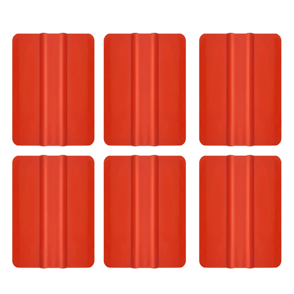 6pcs Red Plastic Vinyl Car Wrap Squeegee 3m Stick Wrapping Squeegee Window Tint Tools Manufacturing 6A76
6pcs Red Plastic Vinyl Car Wrap Squeegee 3m Stick Wrapping Squeegee Window Tint Tools Manufacturing 6A76