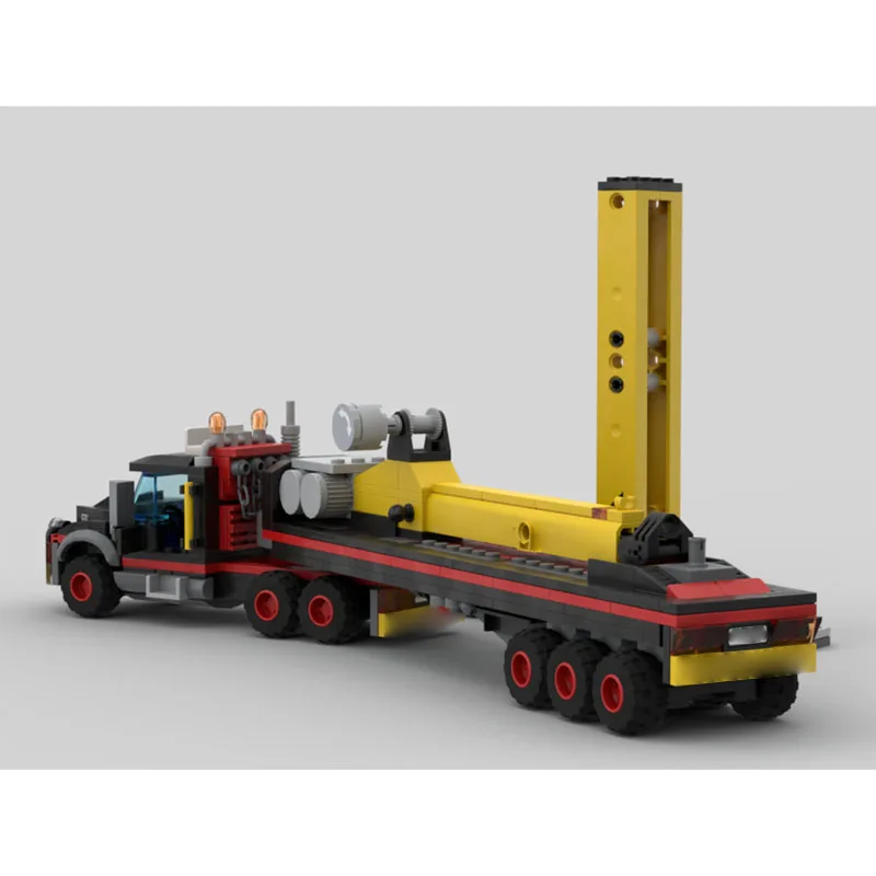 MOC-139578 New Urban Cargo Transport Truck and Flatbed Trailer Building Block Model 409 Parts Boys' Children's Birthday Toy Gift
MOC-139578 New Urban Cargo Transport Truck and Flatbed Trailer Building Block Model 409 Parts Boys' Children's Birthday Toy Gift