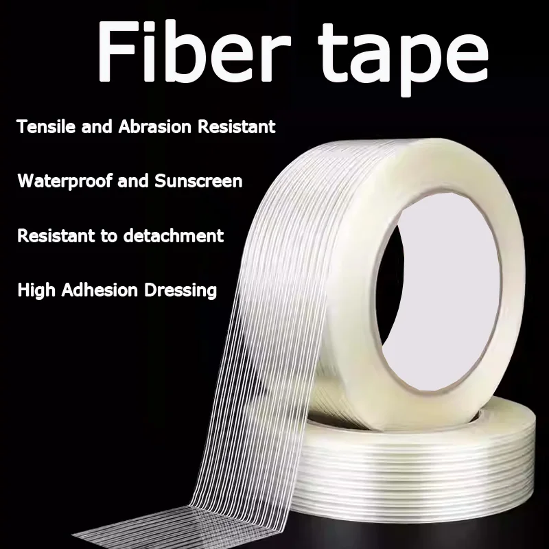 Single-sided fiberglass tape with strong stripes, industrial use, high-viscosity, suitable for lithium batteries, household appl
Single-sided fiberglass tape with strong stripes, industrial use, high-viscosity, suitable for lithium batteries, household appl