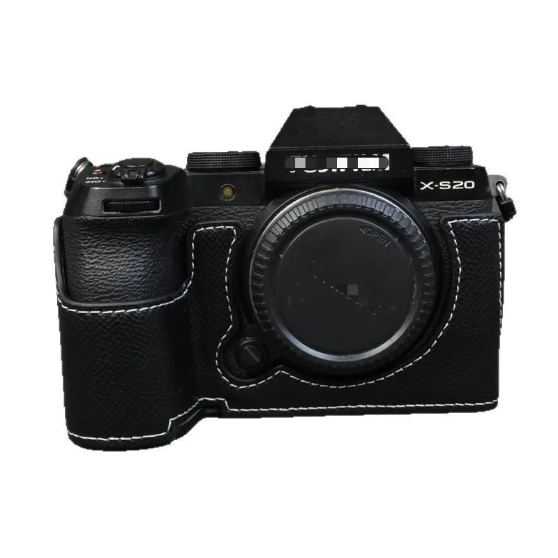 Magnetic PU Leather Camera Half Case for Fujifilm XS20 Fuji X-S20 Litchi Skin Bottom Opening Cover
Magnetic PU Leather Camera Half Case for Fujifilm XS20 Fuji X-S20 Litchi Skin Bottom Opening Cover