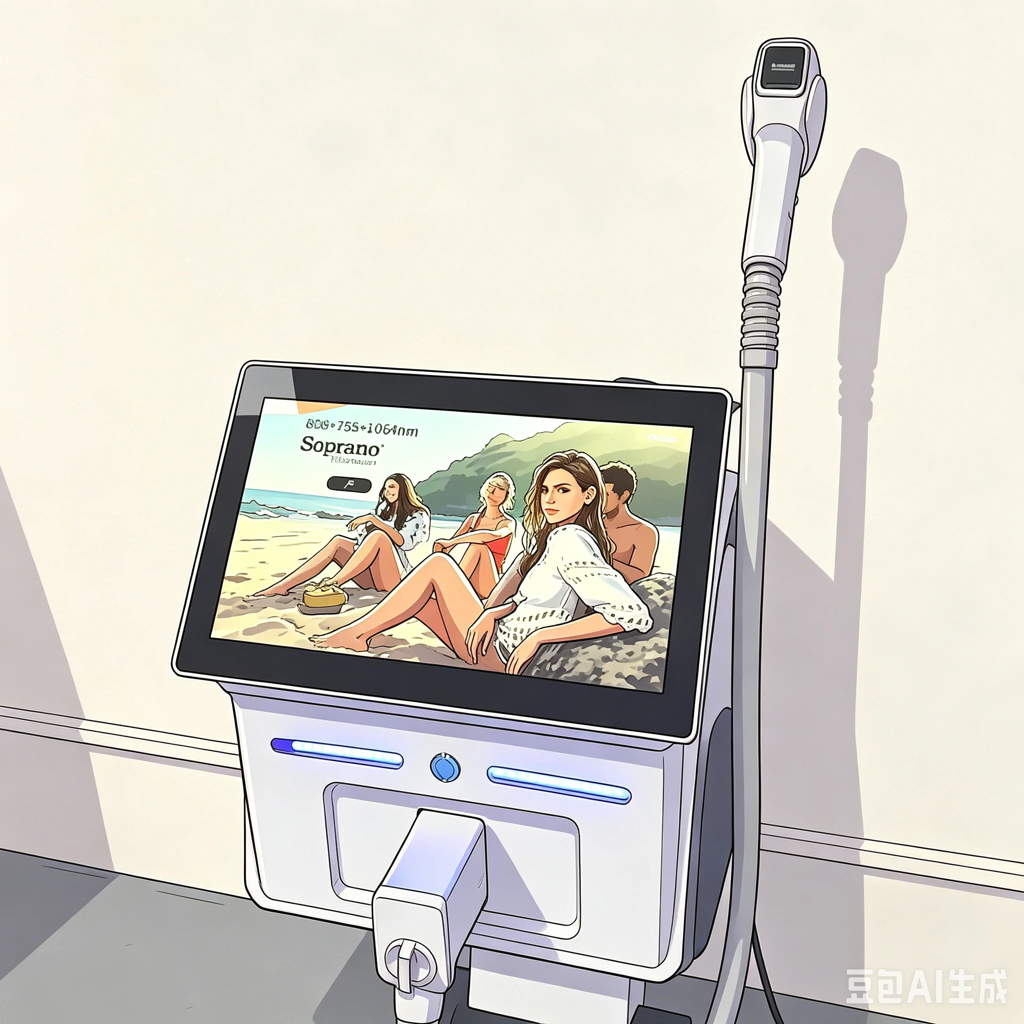 Professional Alexandrite Diode Laser Hair Removal Machine With 755 808 940 1064nm Four Wavelengths Portable Epilation Device For Full Body Permanent Hair Removal Stable Laser Energy Safe And Painless Treatment Suitable For All Skin And Hair Types Compact
Professional Alexandrite Diode Laser Hair Removal Machine With 755 808 940 1064nm Four Wavelengths Portable Epilation Device For Full Body Permanent Hair Removal Stable Laser Energy Safe And Painless Treatment Suitable For All Skin And Hair Types Compact