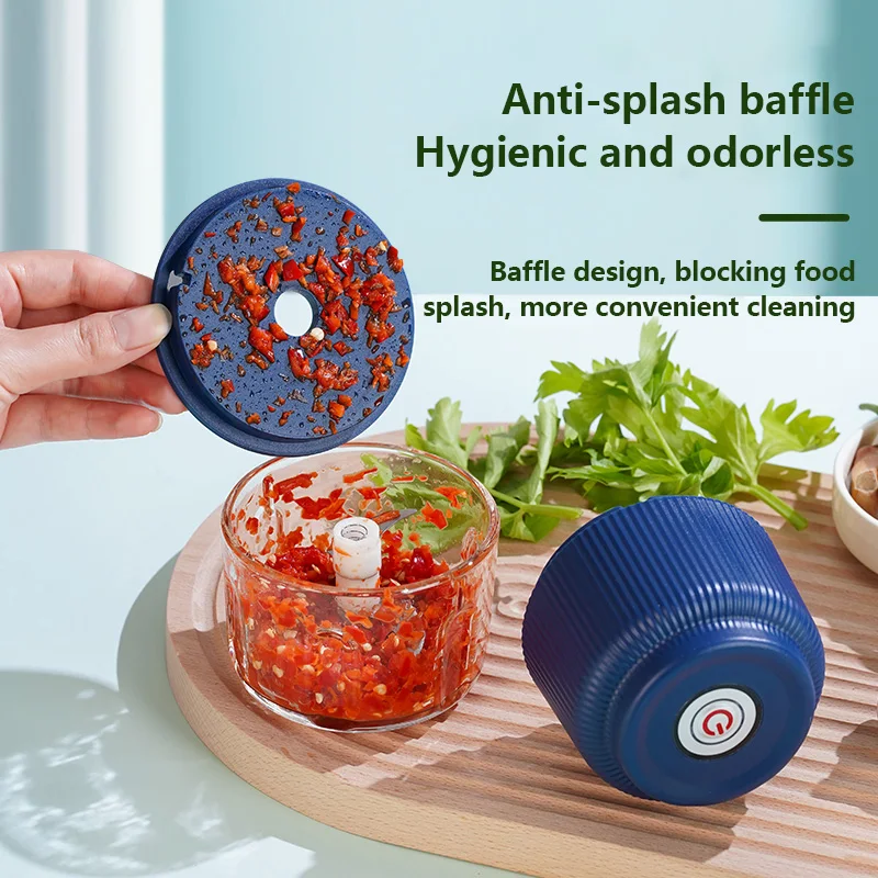 Электрический мини-измельчитель чеснока, 8,8 унций, USB-мясорубка, машина для измельчения чеснока, прочный, измельченный имбирь, овощи C
Электрический мини-измельчитель чеснока, 8,8 унций, USB-мясорубка, машина для измельчения чеснока, прочный, измельченный имбирь, овощи C