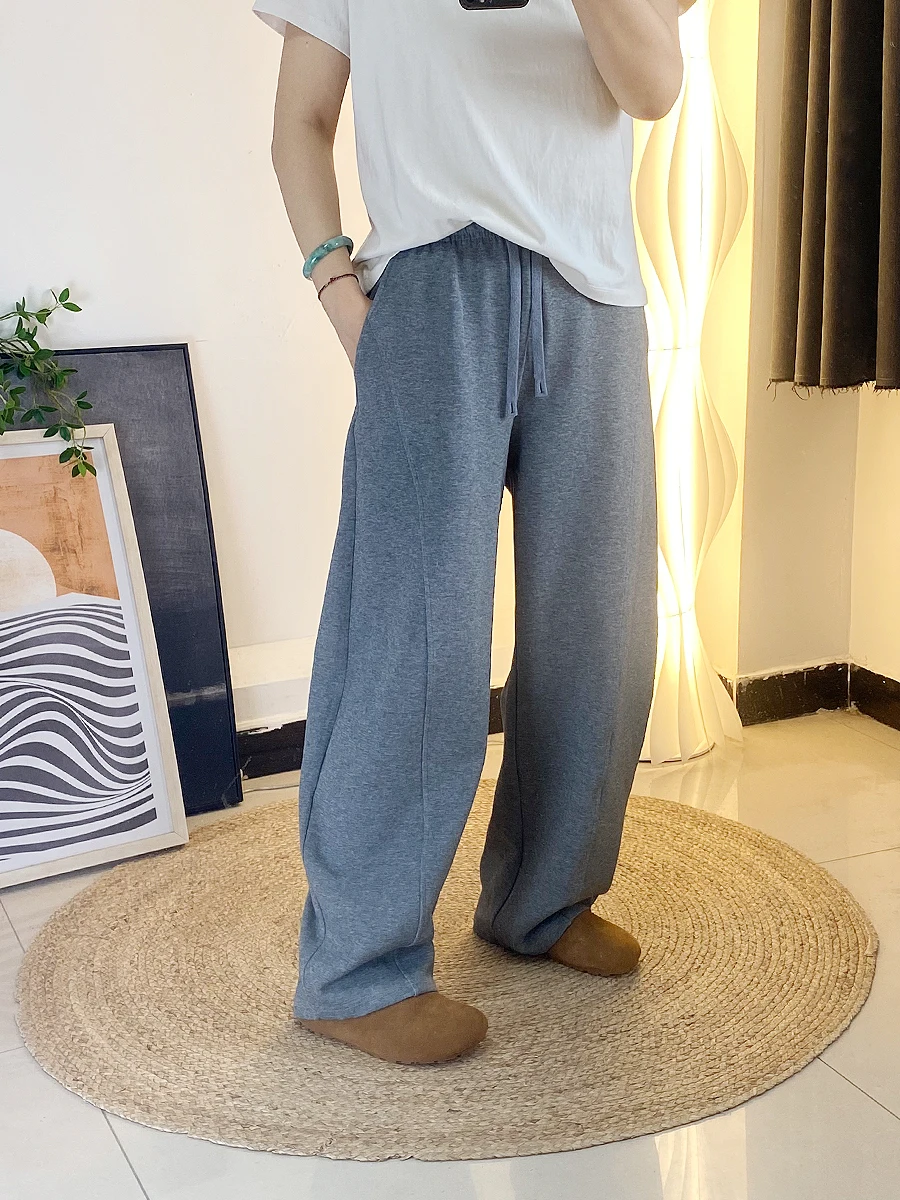 plus Size Wide Leg Pants Loose Slimming Knife Casual Sweatpants Banana ape Women's Sports Straight Leg Trousers
plus Size Wide Leg Pants Loose Slimming Knife Casual Sweatpants Banana ape Women's Sports Straight Leg Trousers