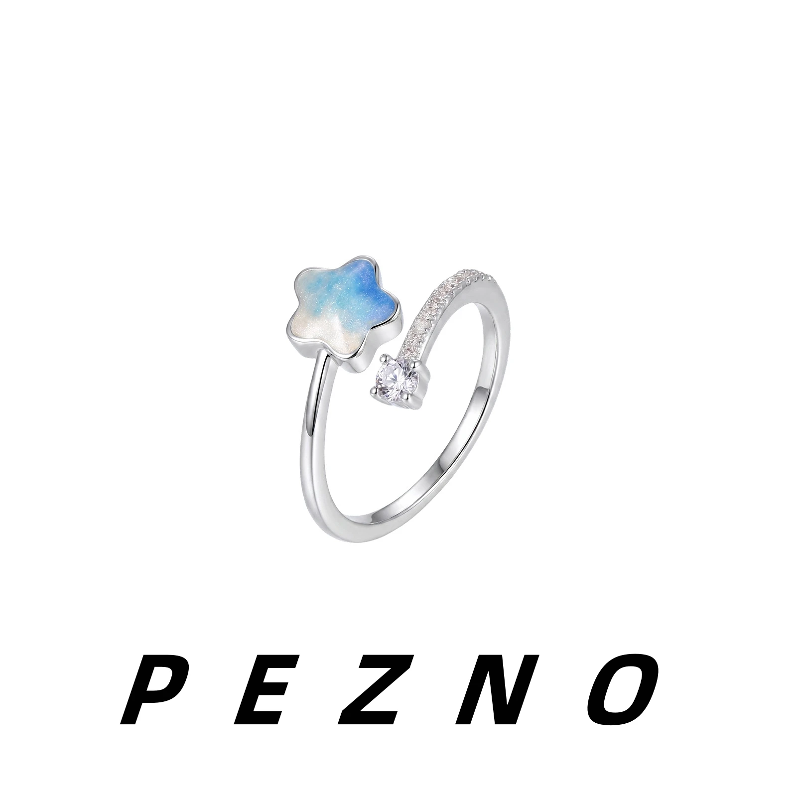 Dreamy Gradient Blue Star Open Ring for Women Adjustable Cubic Zirconia Finger Ring Fairy Fashion Jewelry Daily Gift
Dreamy Gradient Blue Star Open Ring for Women Adjustable Cubic Zirconia Finger Ring Fairy Fashion Jewelry Daily Gift