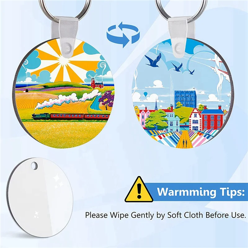 A04G-300Pcs MDF Sublimation Blanks Keychain Bulk, Sublimation Keychain Blanks With Key Ring Double-Sided For DIY Craft Making
A04G-300Pcs MDF Sublimation Blanks Keychain Bulk, Sublimation Keychain Blanks With Key Ring Double-Sided For DIY Craft Making