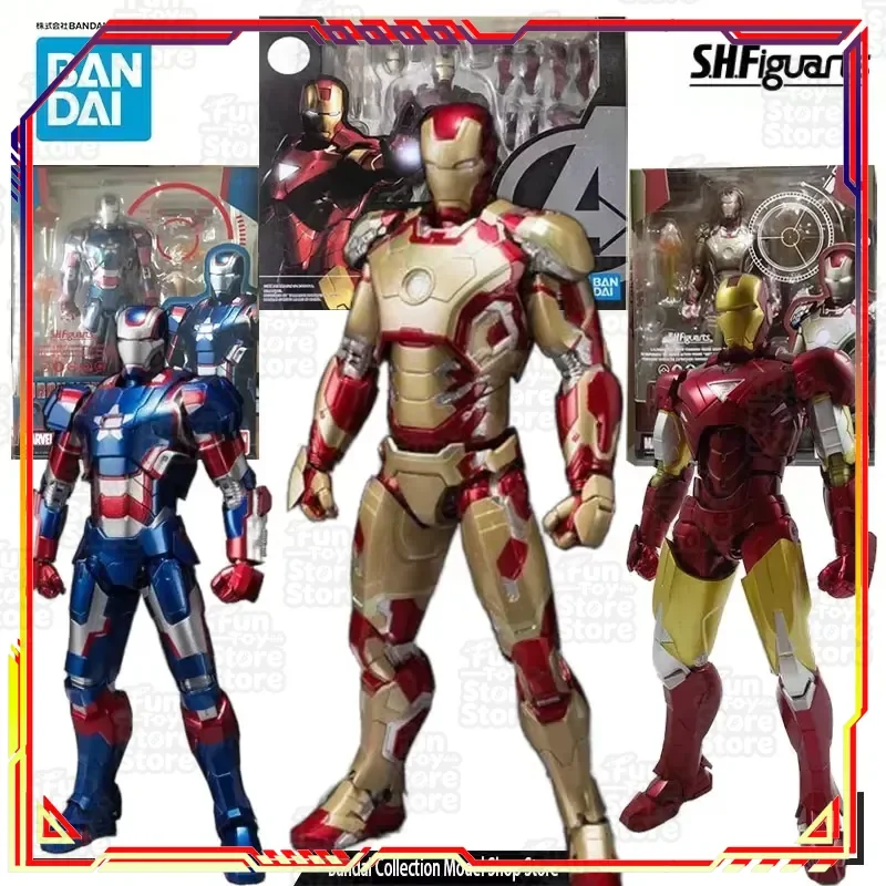 Bandai SHF Iron Man Mark 6 Model Kit Anime Action Figure Toy Collectible Gift for Boys Official Licensed Marvel Avengers
Bandai SHF Iron Man Mark 6 Model Kit Anime Action Figure Toy Collectible Gift for Boys Official Licensed Marvel Avengers