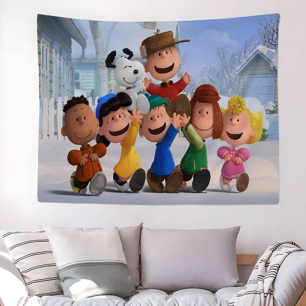 Cartoon S-Snoopy Anmie Colorful Tapestry Wall Hanging Bohemian Wall Tapestries Mandala Wall Art Decor
Cartoon S-Snoopy Anmie Colorful Tapestry Wall Hanging Bohemian Wall Tapestries Mandala Wall Art Decor