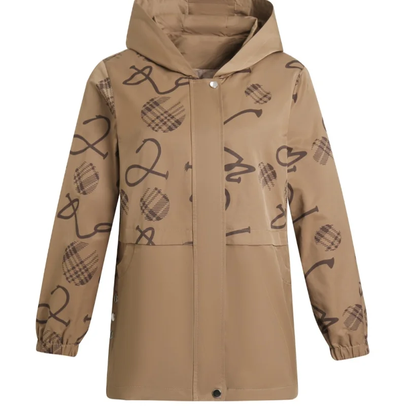 America Spring Autumn Hooded Jackets Fashion Geometry Coats Casual Daily Sports Windproof Outerwear Women Fashion Zipper Jacket
America Spring Autumn Hooded Jackets Fashion Geometry Coats Casual Daily Sports Windproof Outerwear Women Fashion Zipper Jacket