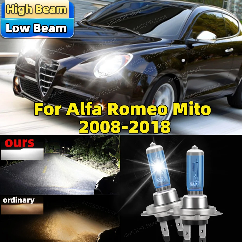 2 шт., высокопроизводительная галогенная лампа 100 Вт для Alfa Romeo Mito 2008-2018 Canbus ближний свет 6500K передний фонарь
2 шт., высокопроизводительная галогенная лампа 100 Вт для Alfa Romeo Mito 2008-2018 Canbus ближний свет 6500K передний фонарь