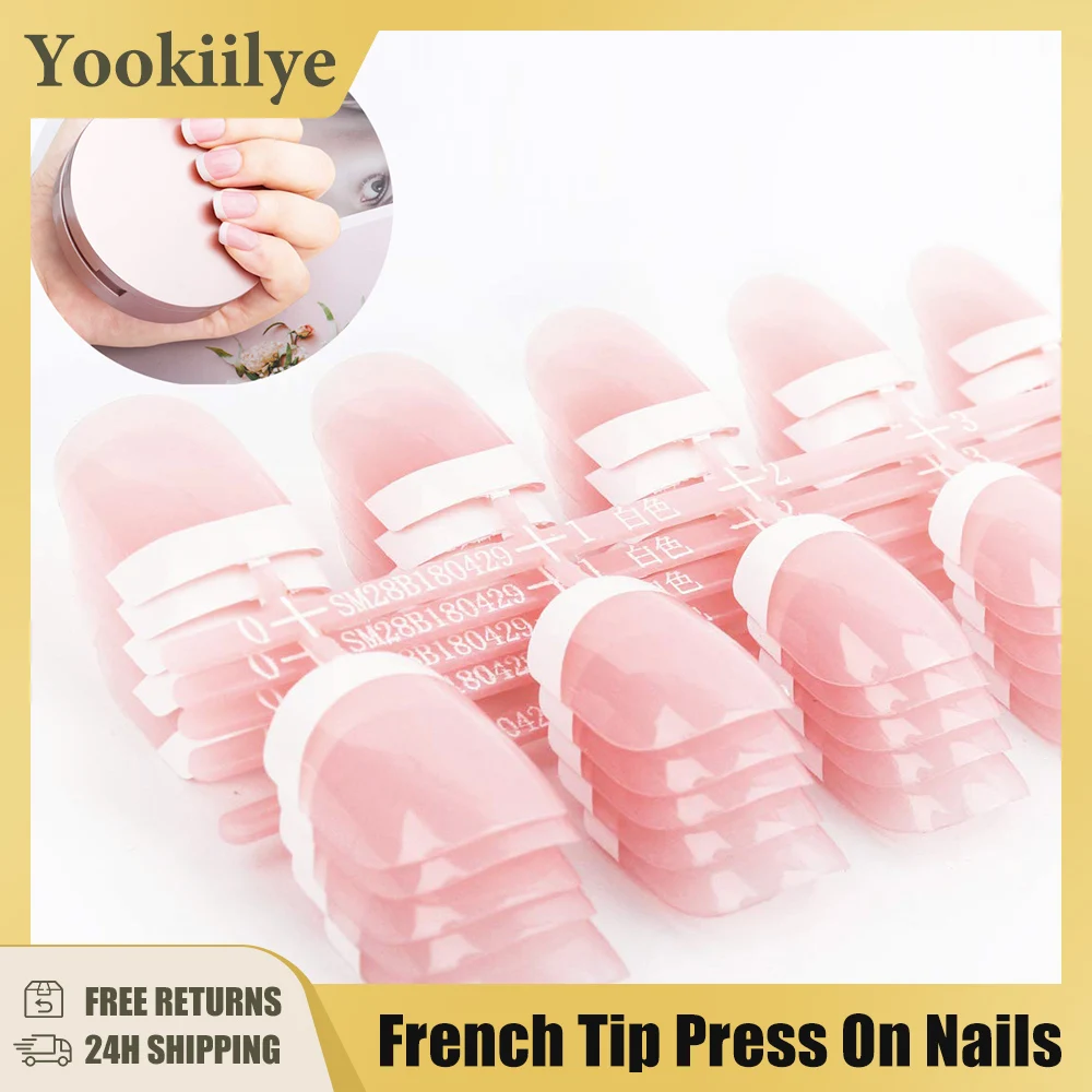 Fashion 120pcs French Nails for Women Simple Pink Ins Style Fake Nails Acrylic Fake Full Tips False Press on Nail False Nails
Fashion 120pcs French Nails for Women Simple Pink Ins Style Fake Nails Acrylic Fake Full Tips False Press on Nail False Nails