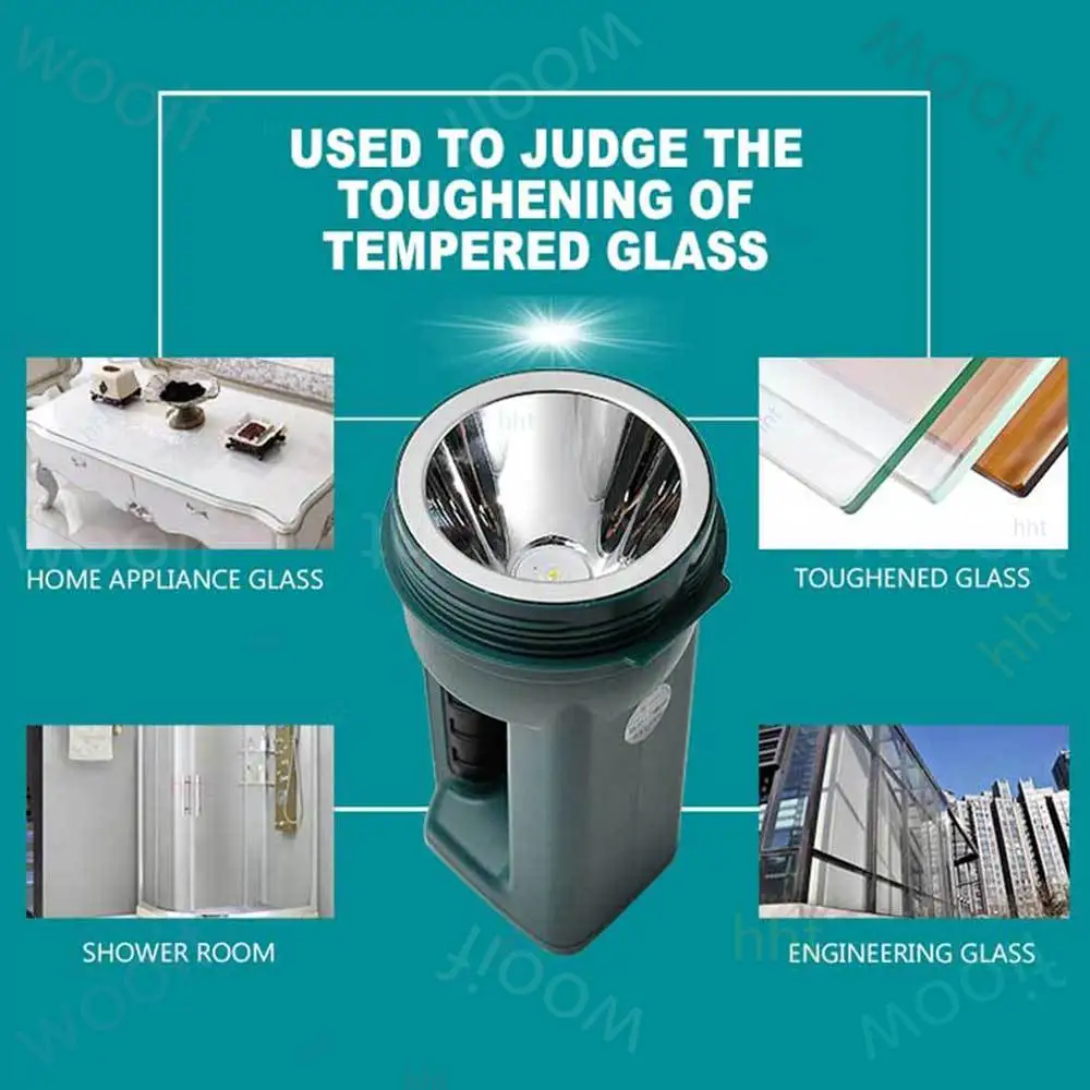 Tempered glass detector flashlight detection lamp processing glass tempered detector glass annealing detection
Tempered glass detector flashlight detection lamp processing glass tempered detector glass annealing detection