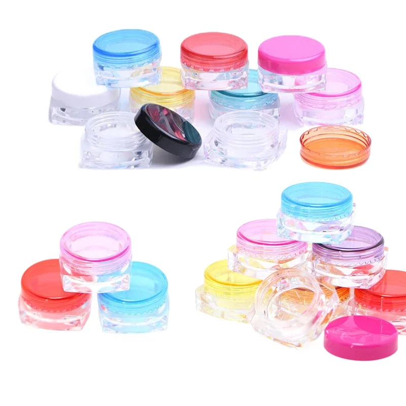 50Pcs 3g 5g Clear Square Cosmetic Jars Sample Pots Plastic Make up Containers For Lip Balm Powder Creams Jewelry Eye Shadow
50Pcs 3g 5g Clear Square Cosmetic Jars Sample Pots Plastic Make up Containers For Lip Balm Powder Creams Jewelry Eye Shadow