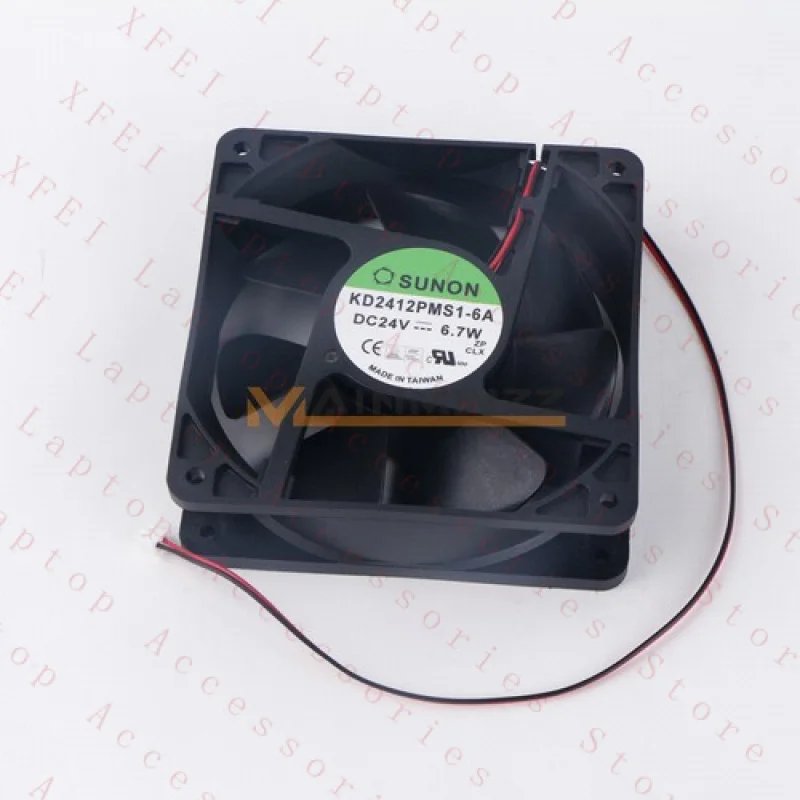 F 1PC KD2412PMS1-6A for SUNON Cooling Fan 6.7W 24V 120*120*38 NEW
F 1PC KD2412PMS1-6A for SUNON Cooling Fan 6.7W 24V 120*120*38 NEW