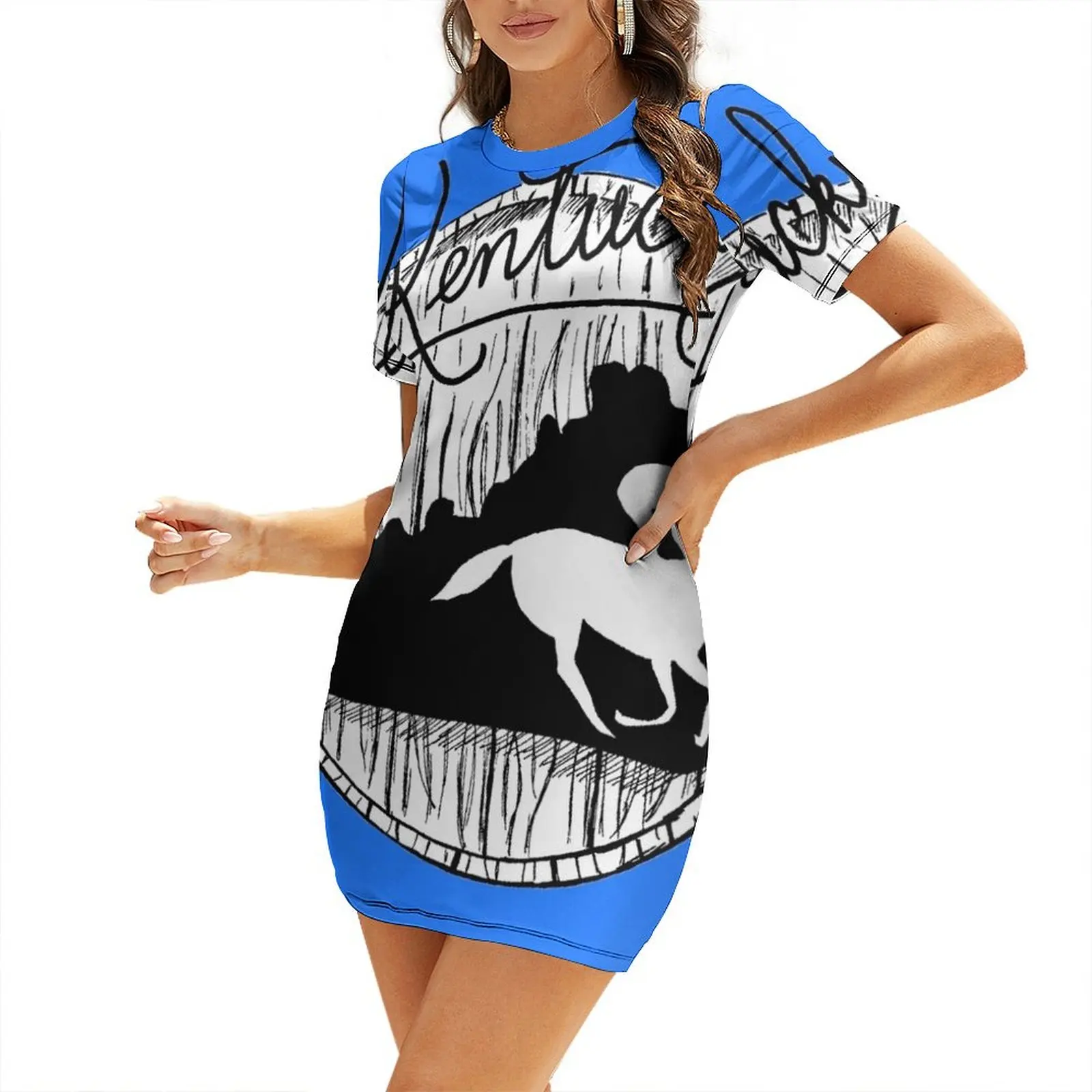 Kentucky Short-Sleeved Dress dresses for official occasions Summer women's clothing chic and elegant evening dress
Kentucky Short-Sleeved Dress dresses for official occasions Summer women's clothing chic and elegant evening dress