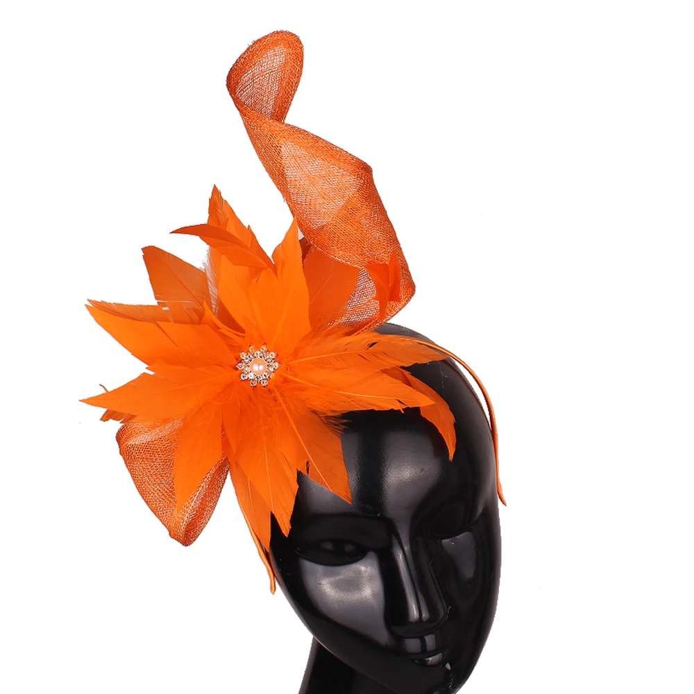 Elegant Sinamay Fascinator Hats With Feather Flower Sinamay Trims Cocktail And Race Hats Wedding Bridal Headwear Multiple Colors
Elegant Sinamay Fascinator Hats With Feather Flower Sinamay Trims Cocktail And Race Hats Wedding Bridal Headwear Multiple Colors