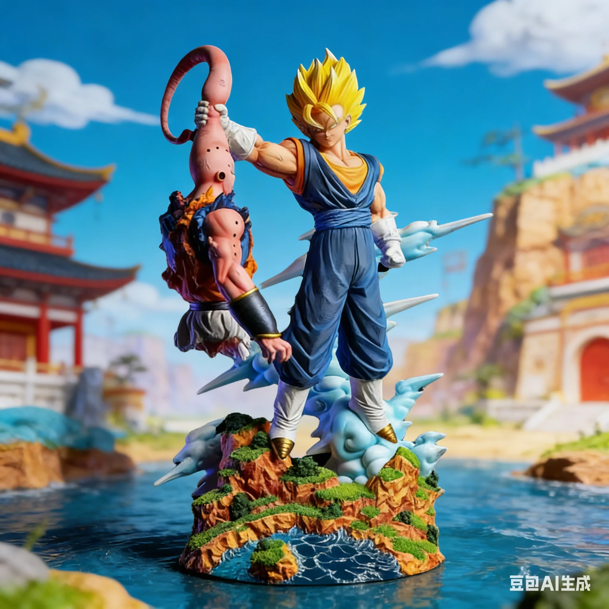 33cm Vegetto VS Majin Buu Anime Figure Dragon Ball Mountain Scene Statue PVC Collectible Toy Decor Gift
33cm Vegetto VS Majin Buu Anime Figure Dragon Ball Mountain Scene Statue PVC Collectible Toy Decor Gift