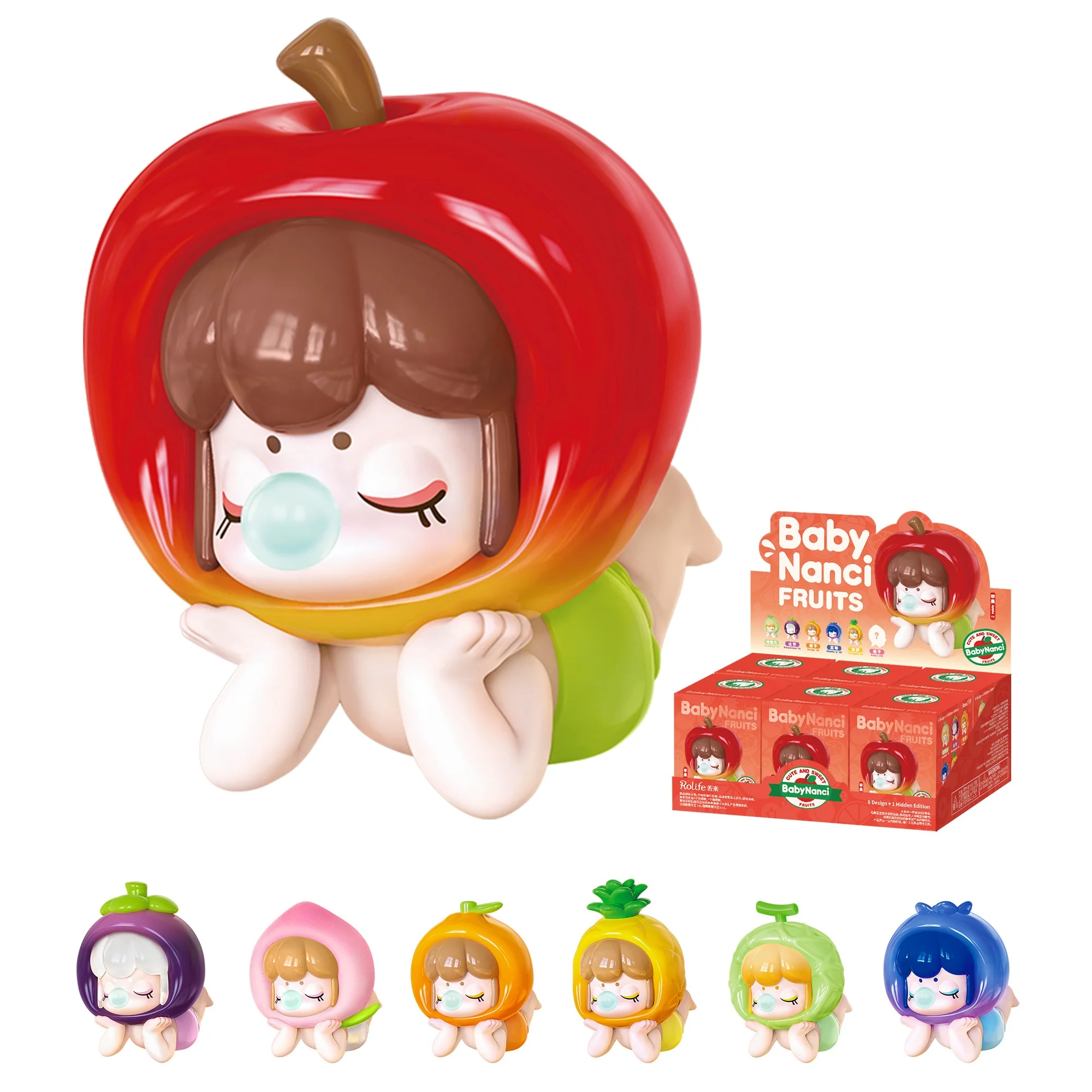 Rolife Nanci Blind Box Baby Nanci Fruits Action Figure Collectible Doll Toys Surprise Box Gift for Kids Friends Adults
Rolife Nanci Blind Box Baby Nanci Fruits Action Figure Collectible Doll Toys Surprise Box Gift for Kids Friends Adults